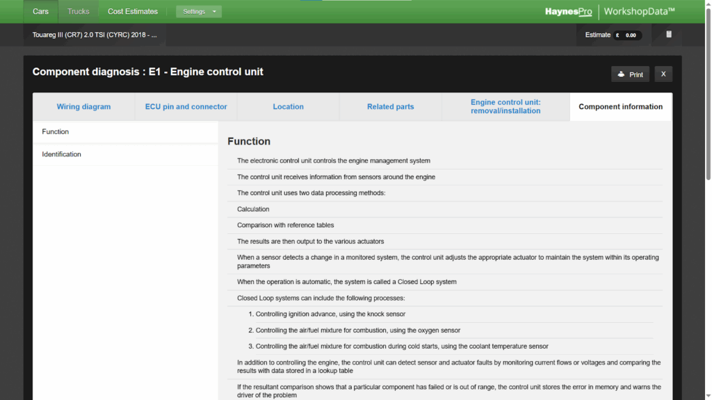 Component introduction