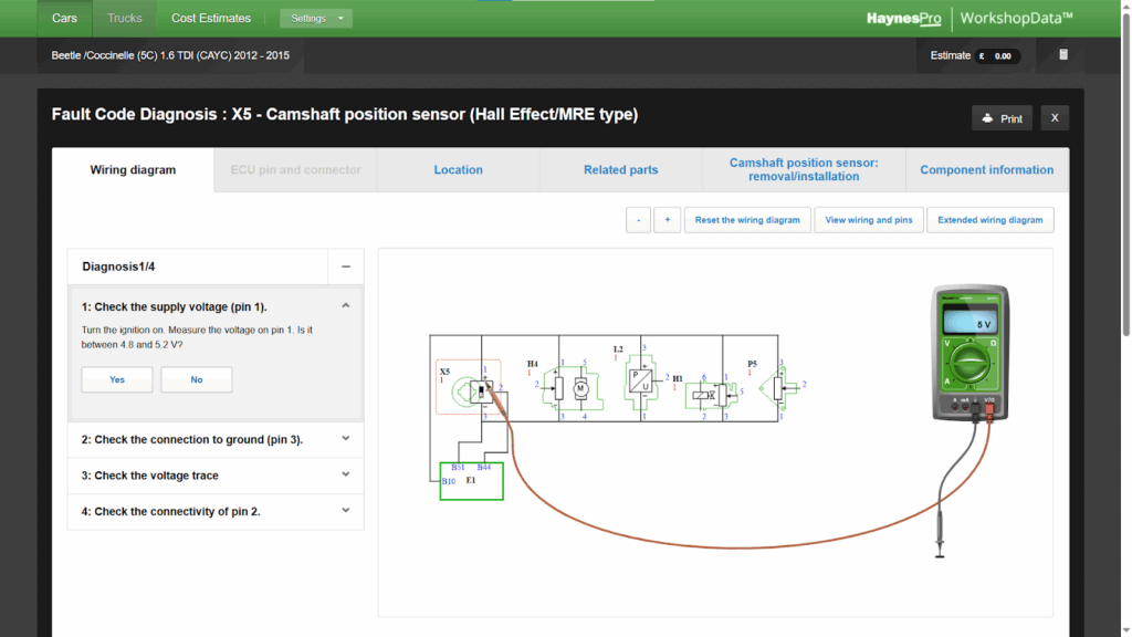 Fault code diagnosis - haynespro-