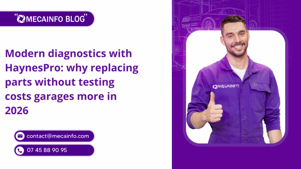 Modern diagnostics with HaynesPro: why replacing parts without testing costs garages more in 2026